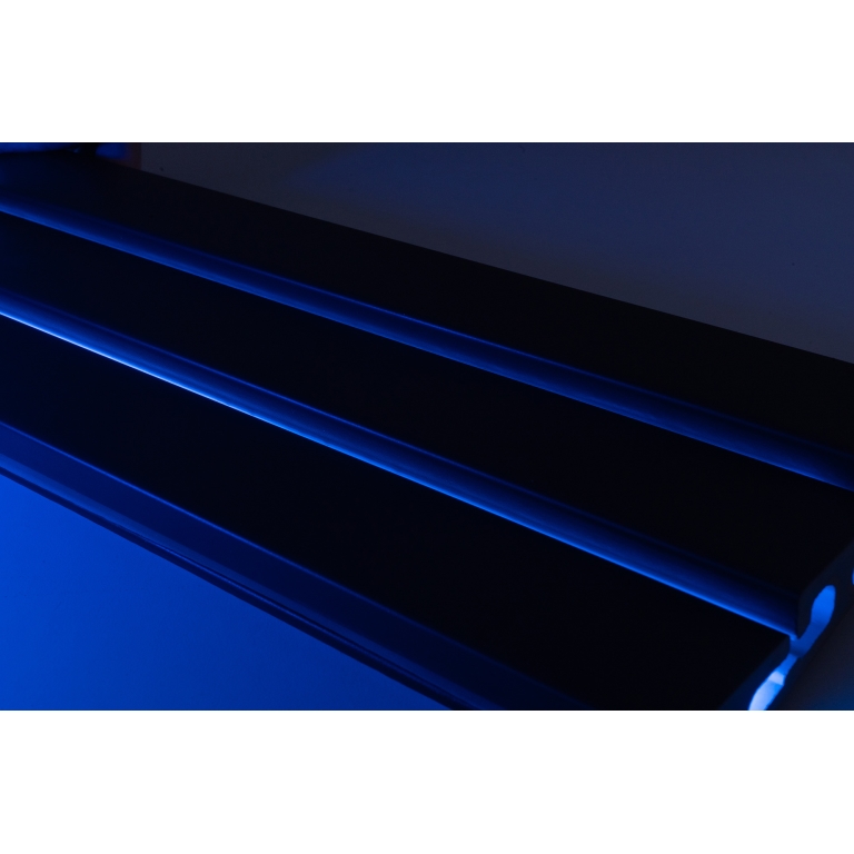 RADIANT - 6X16 WAVE, BLACK, MATTE